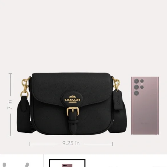 Coach Black Crossbody Bag - Picture 7 of 7